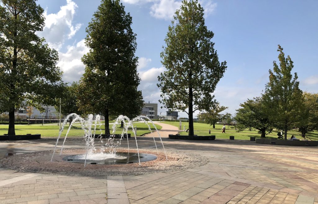 環水公園噴水広場