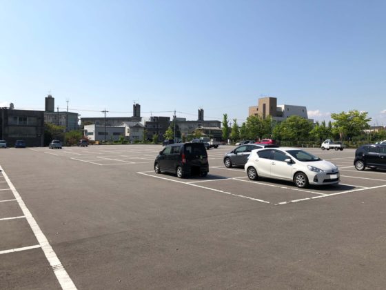 五福公園の駐車場