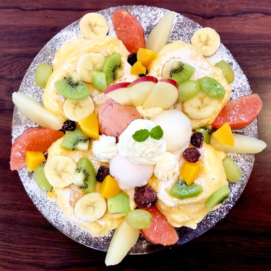 フレッシュフルーツパンケーキその2