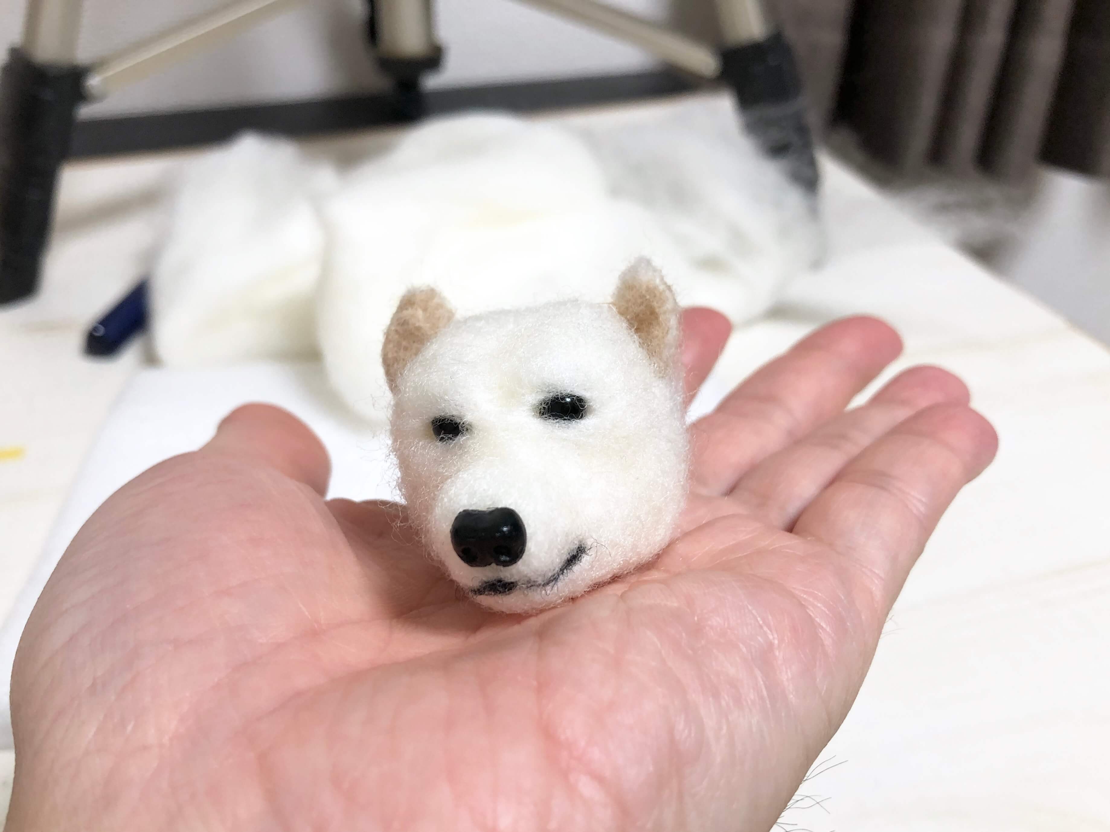愛犬の毛を使った羊毛フェルトの作り方 柴犬を作ろうとしたら謎の動物を生み出しました 富山のランチ お出かけ 遊びのおすすめ情報 ココなび